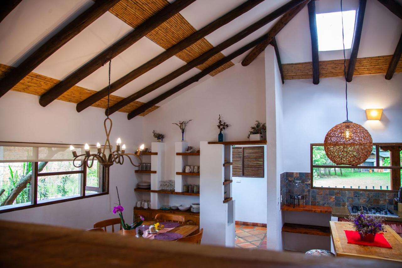 Clavellino House En Villa De Leyva - Tranquilidad Y Naturaleza En Reserva Natural Urbana! Eksteriør bilde