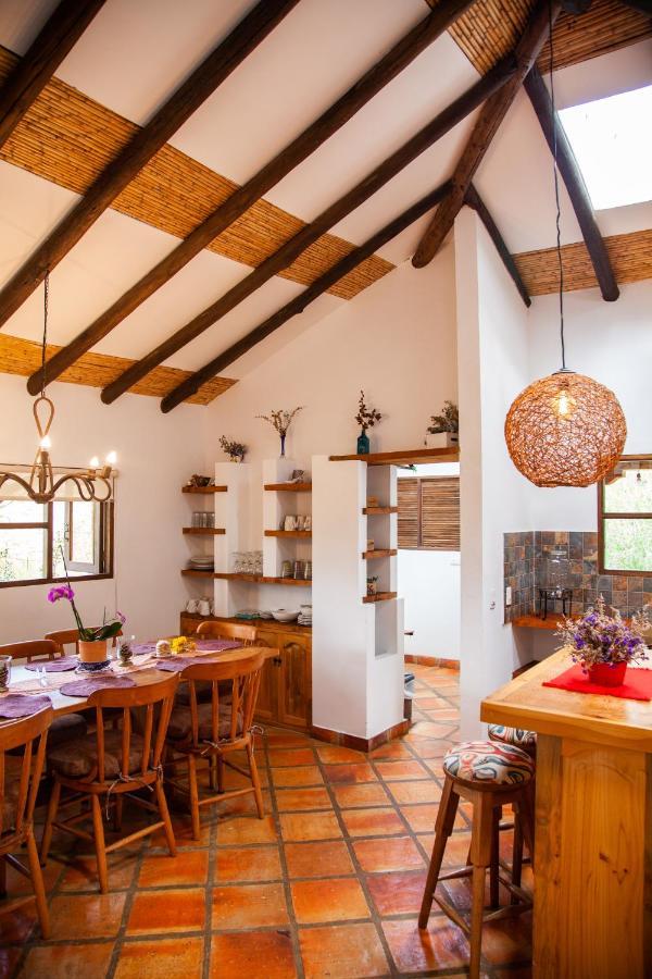 Clavellino House En Villa De Leyva - Tranquilidad Y Naturaleza En Reserva Natural Urbana! Eksteriør bilde