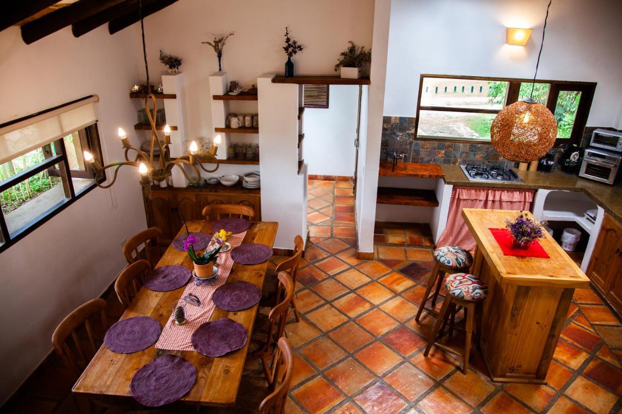 Clavellino House En Villa De Leyva - Tranquilidad Y Naturaleza En Reserva Natural Urbana! Eksteriør bilde