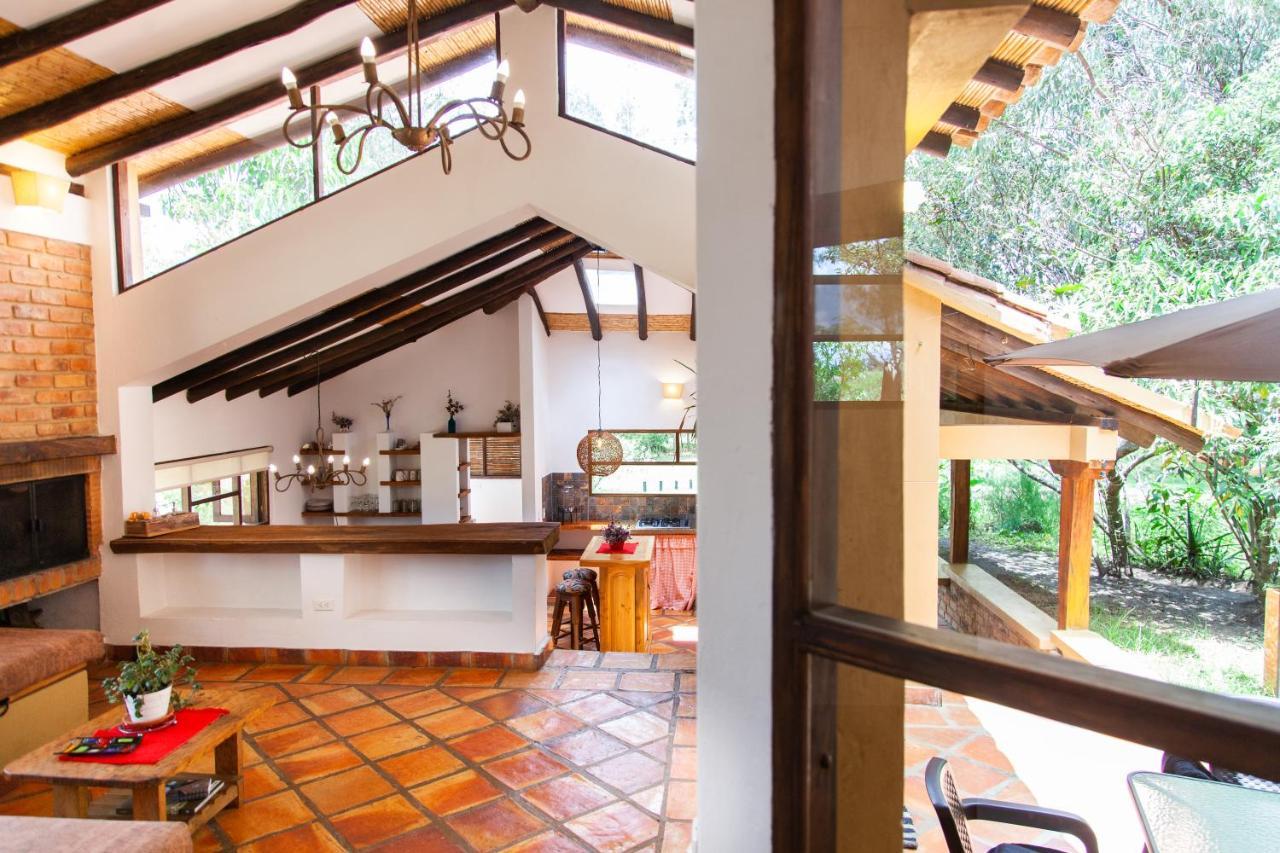 Clavellino House En Villa De Leyva - Tranquilidad Y Naturaleza En Reserva Natural Urbana! Eksteriør bilde